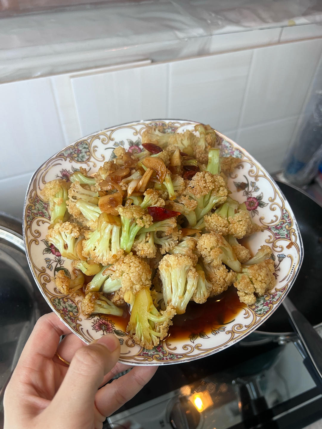 干锅有机花菜