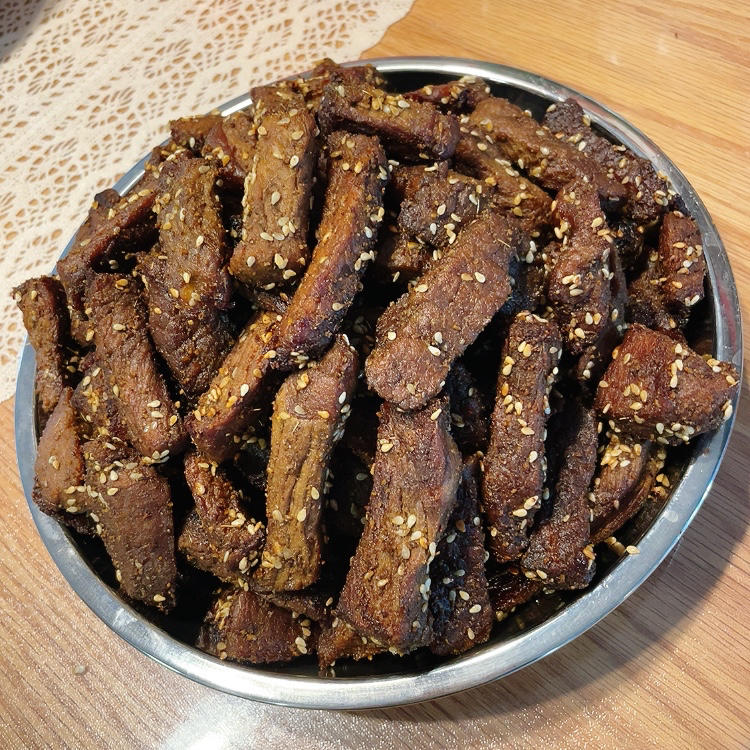 香辣手撕牛肉干