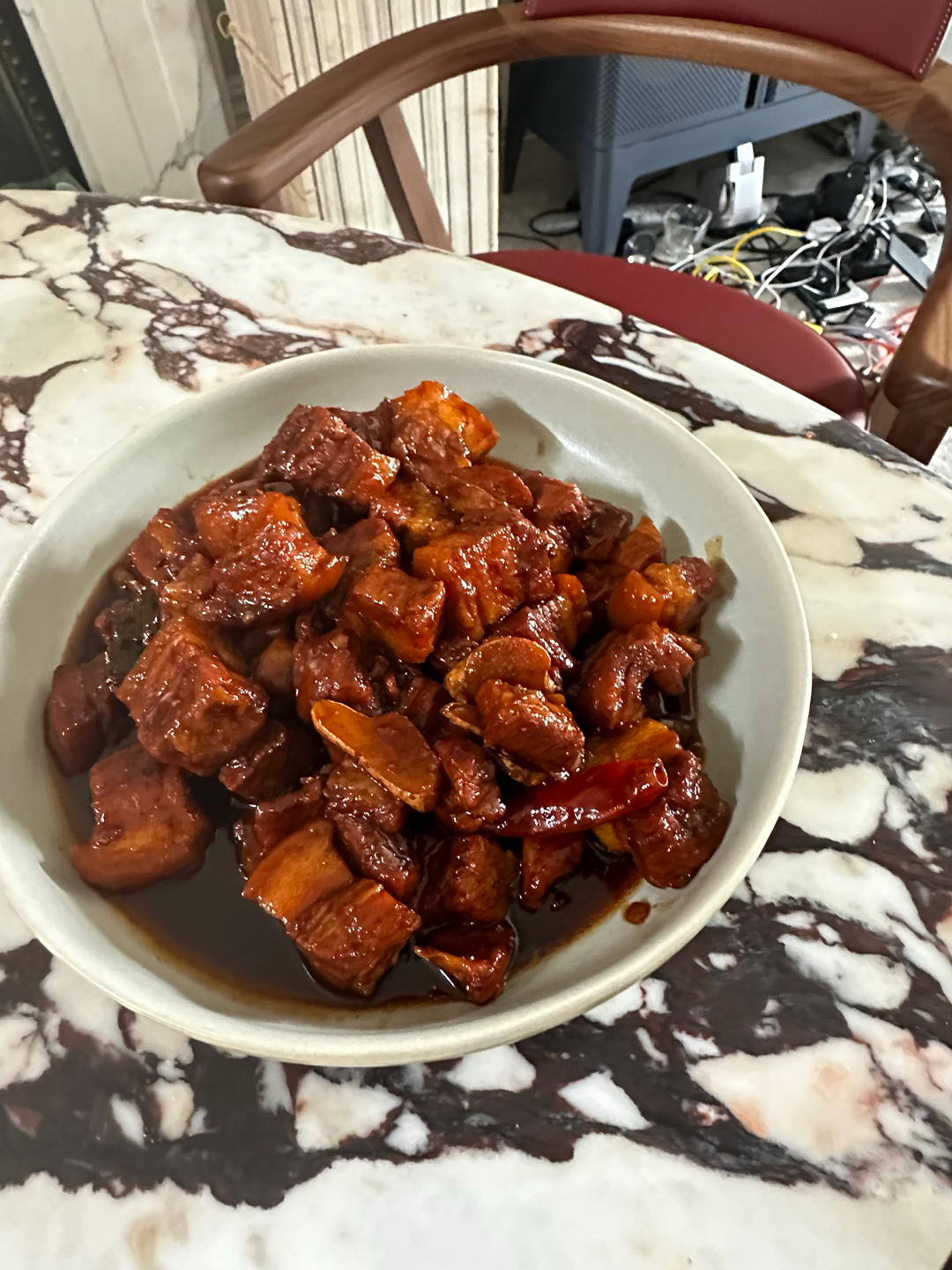 不焯水不放油的家常红烧肉