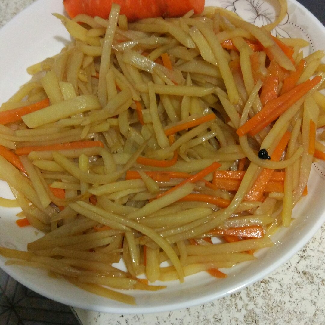醋溜土豆丝