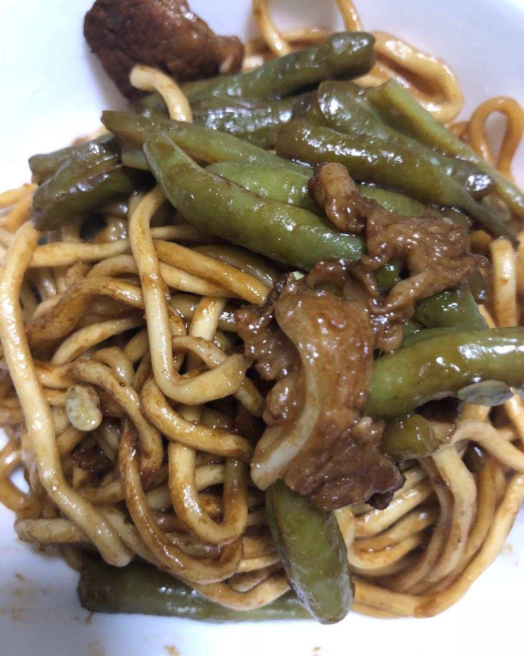 豆角焖面