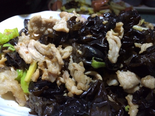 木耳炒肉