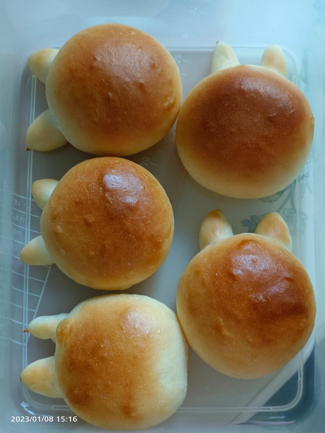 纯奶手撕吐司的做法 步骤1