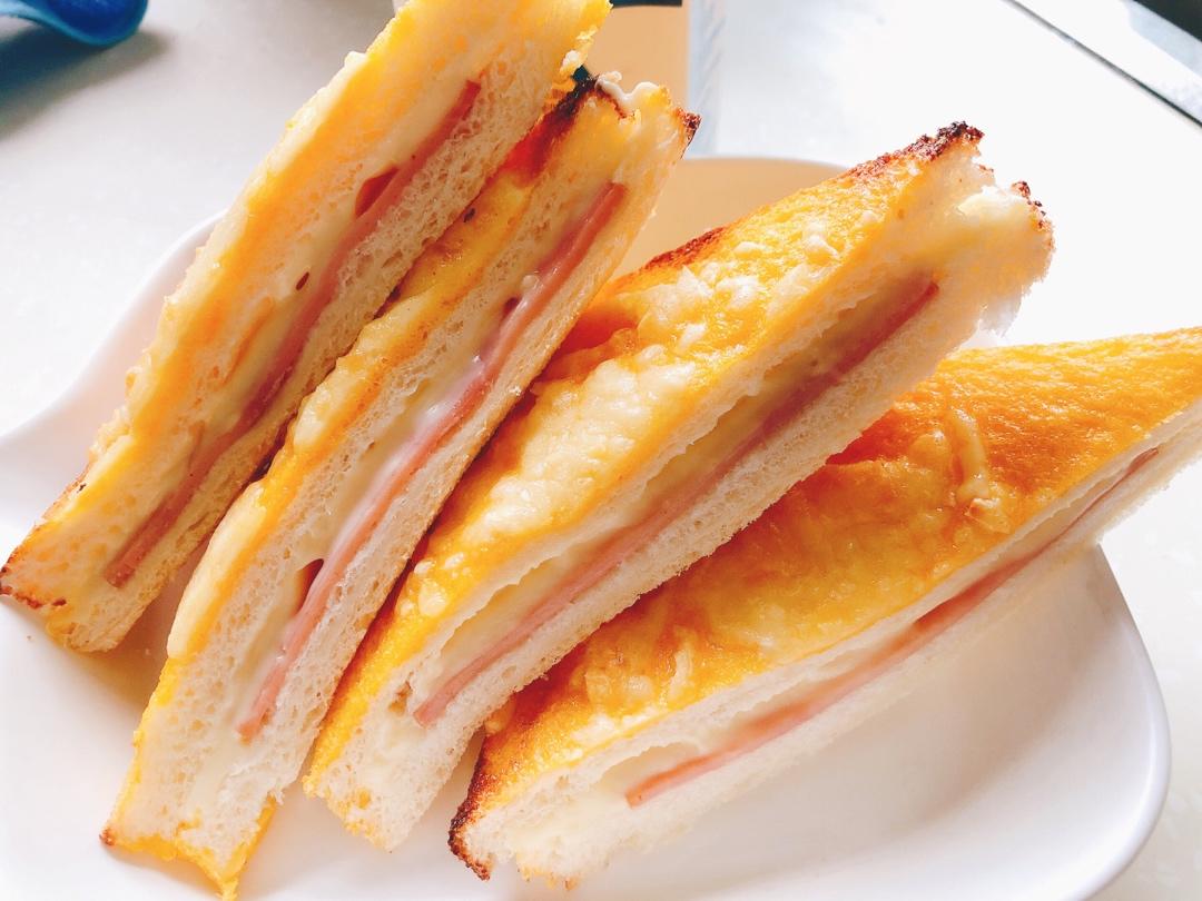 超级好吃的黄金三明治🥪