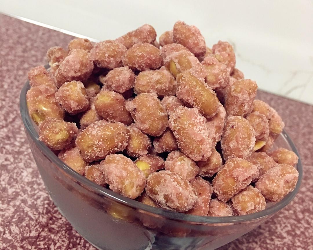 反沙花生的做法