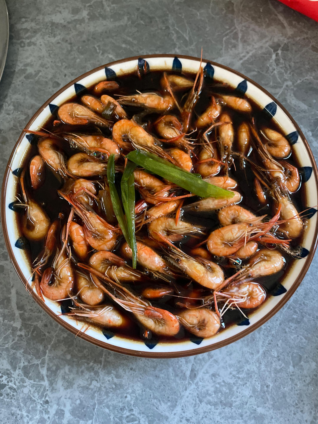 经典苏帮菜：红汤河虾