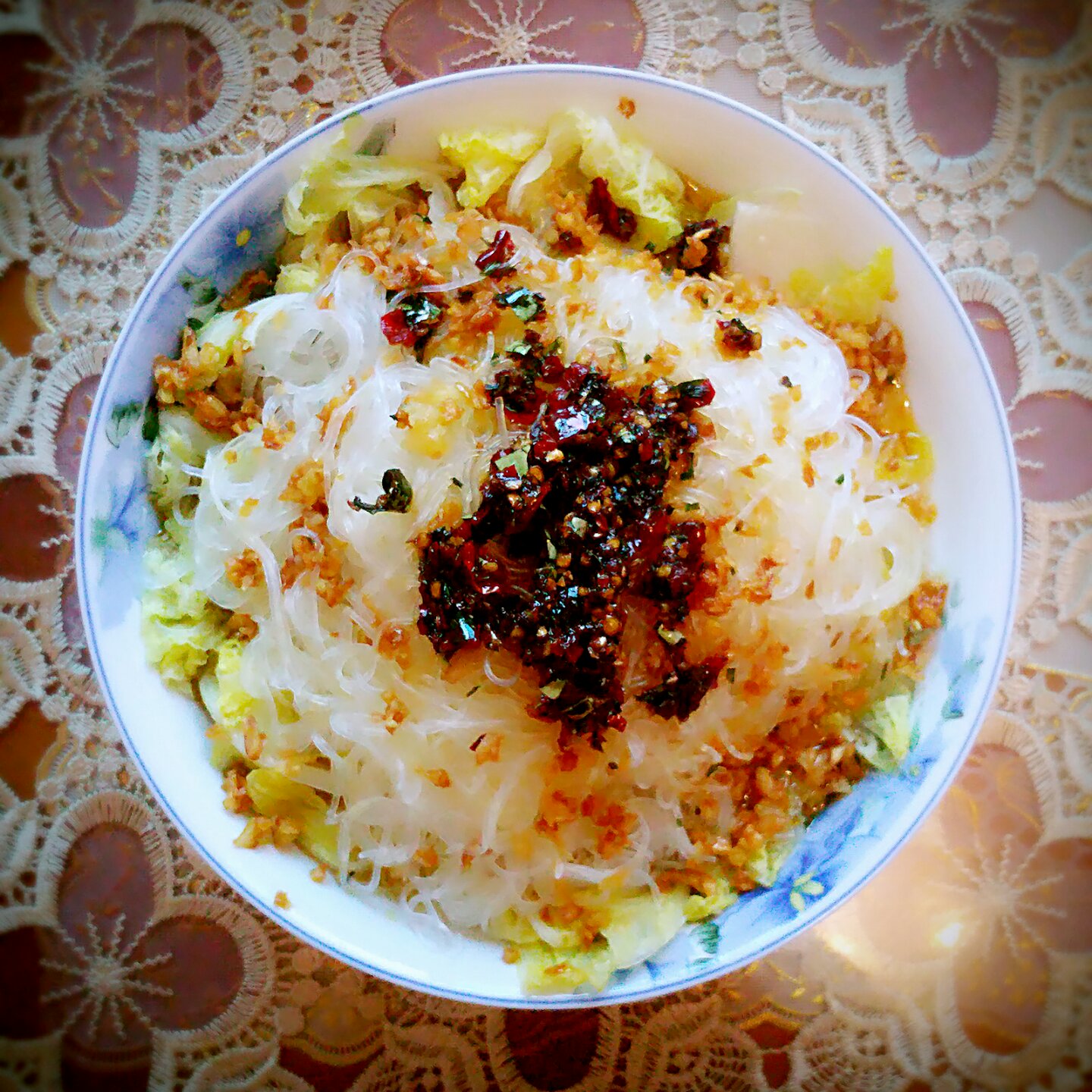 蒜蓉粉丝娃娃菜