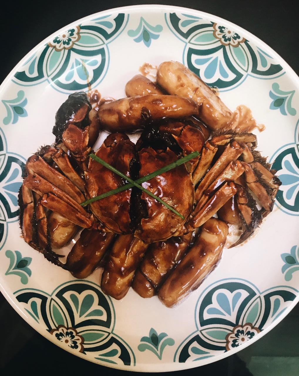 上海菜系代表之毛蟹年糕