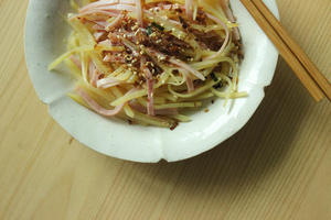 日式马铃薯火腿沙拉的做法 步骤7