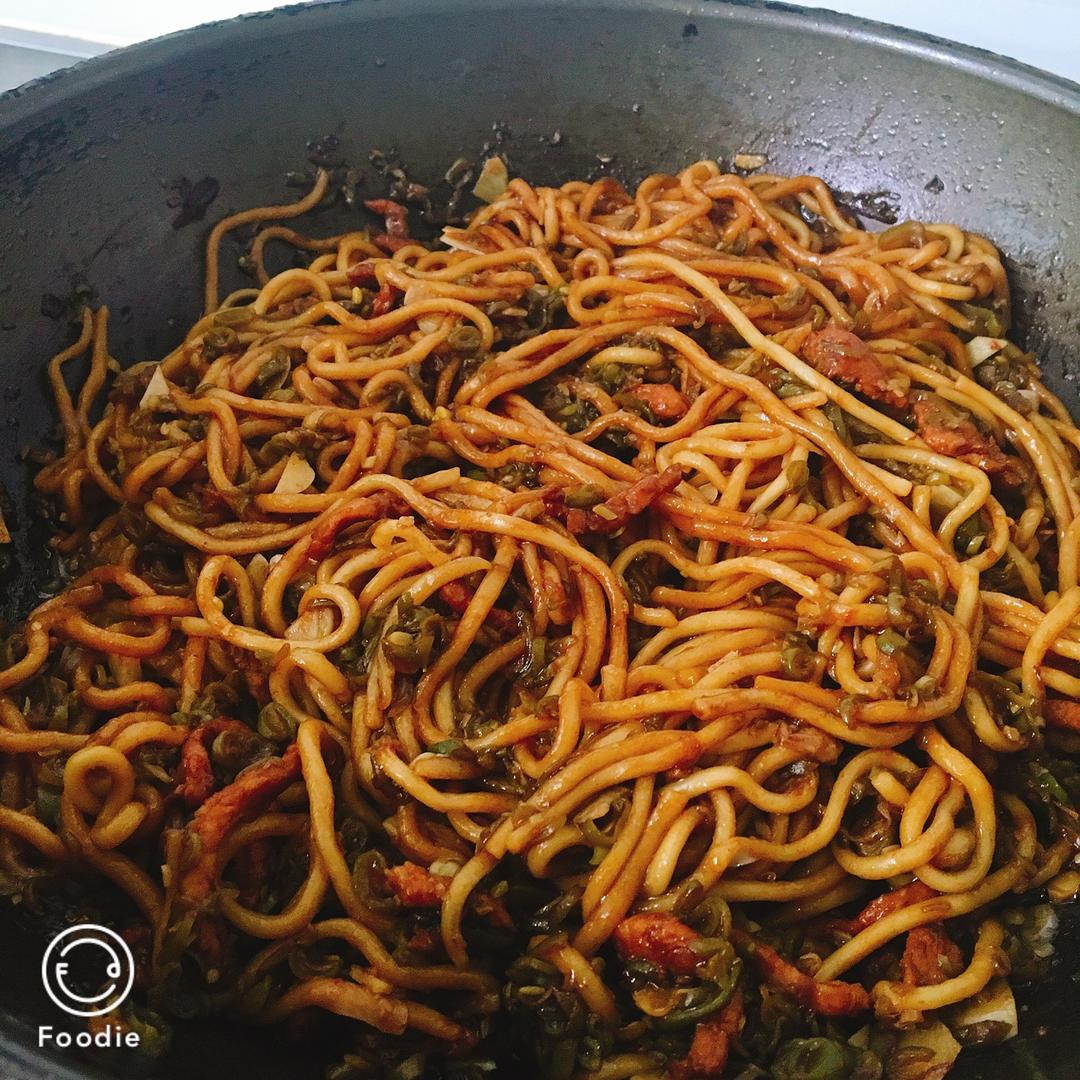 豆角焖面