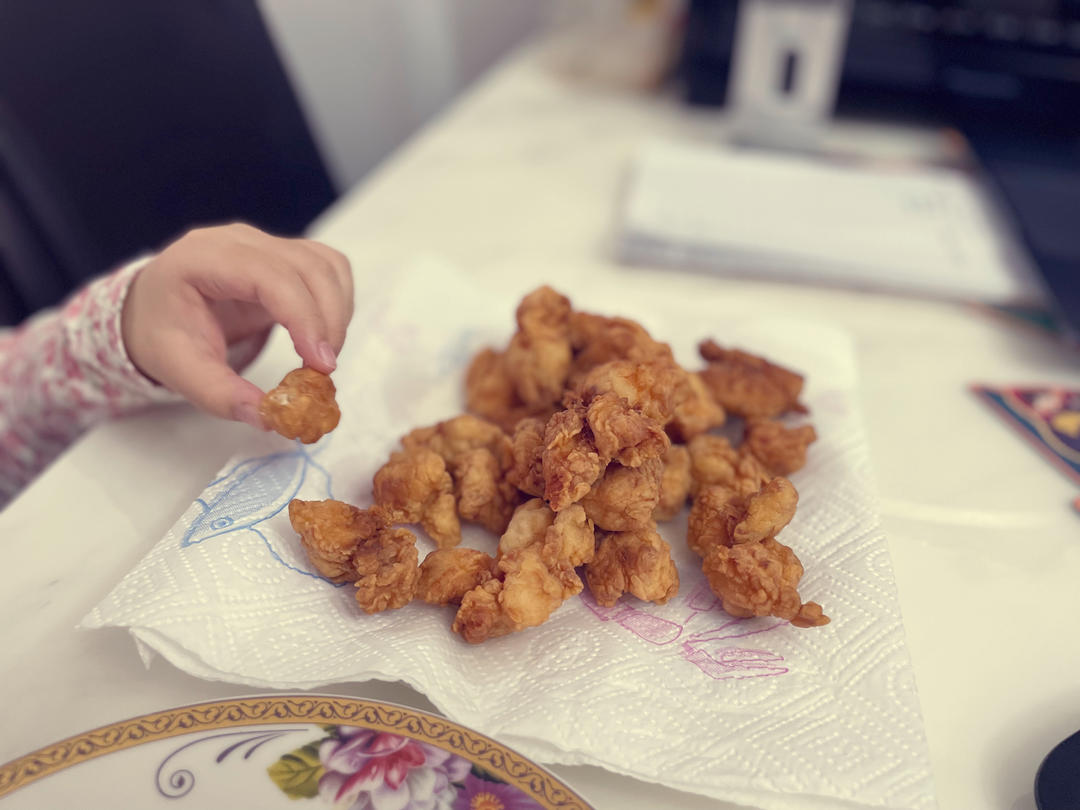 真正的鸡米花是不裹面包糠的（转）