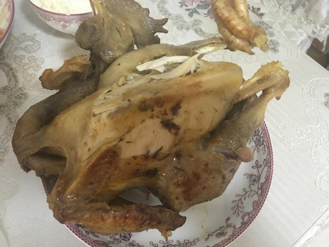 电饭煲版盐焗鸡