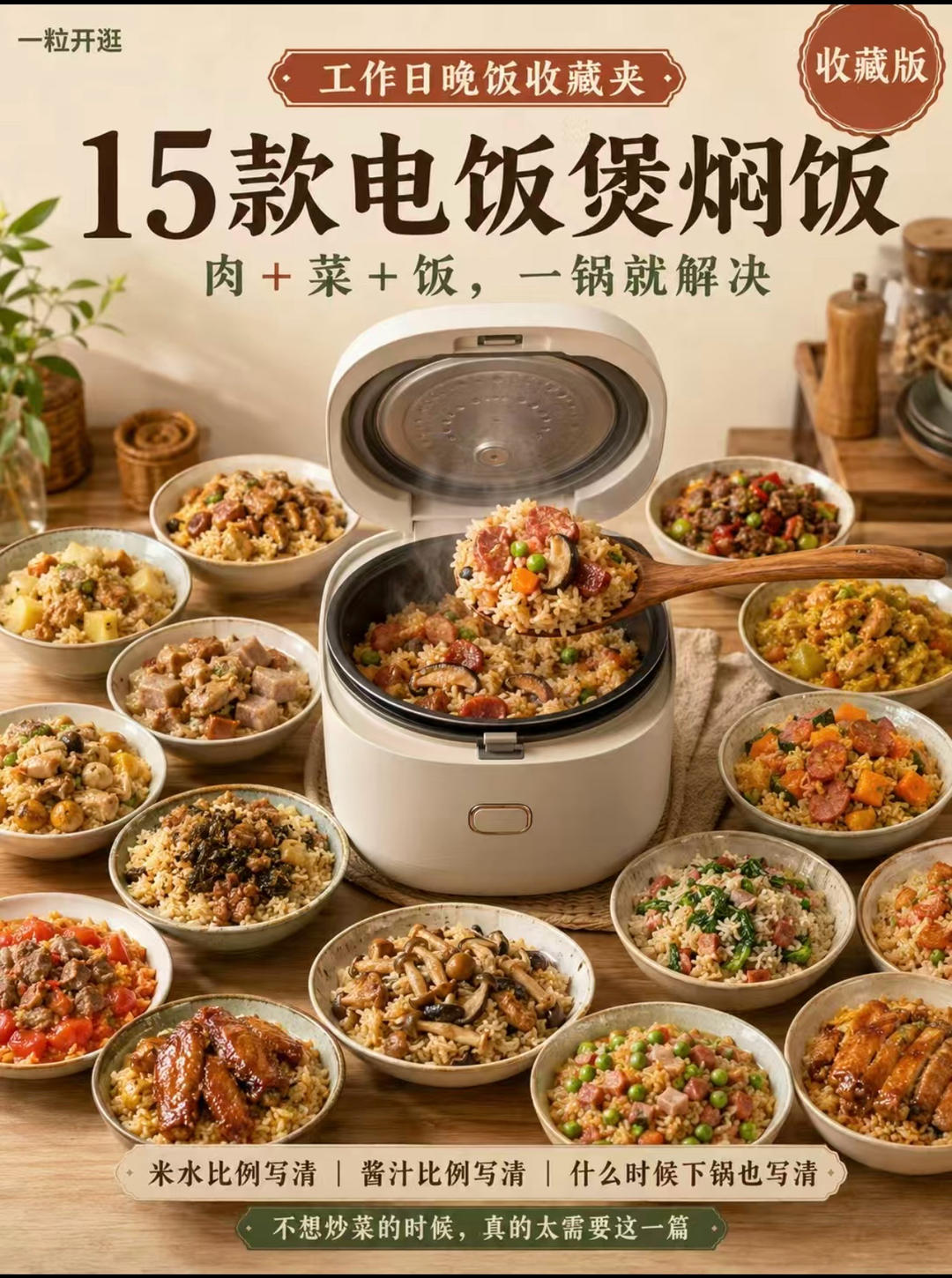 15款电饭锅焖饭