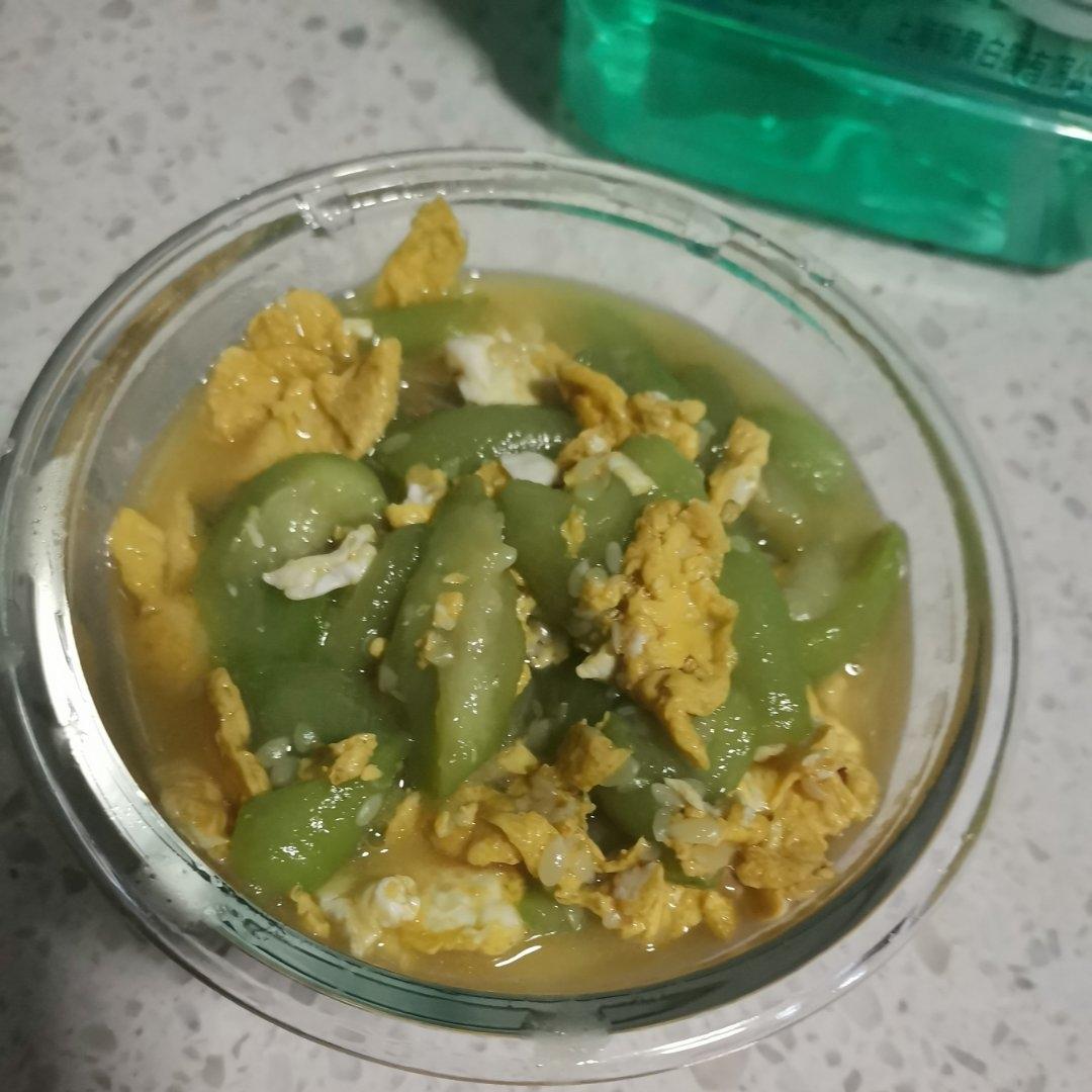 丝瓜炒蛋