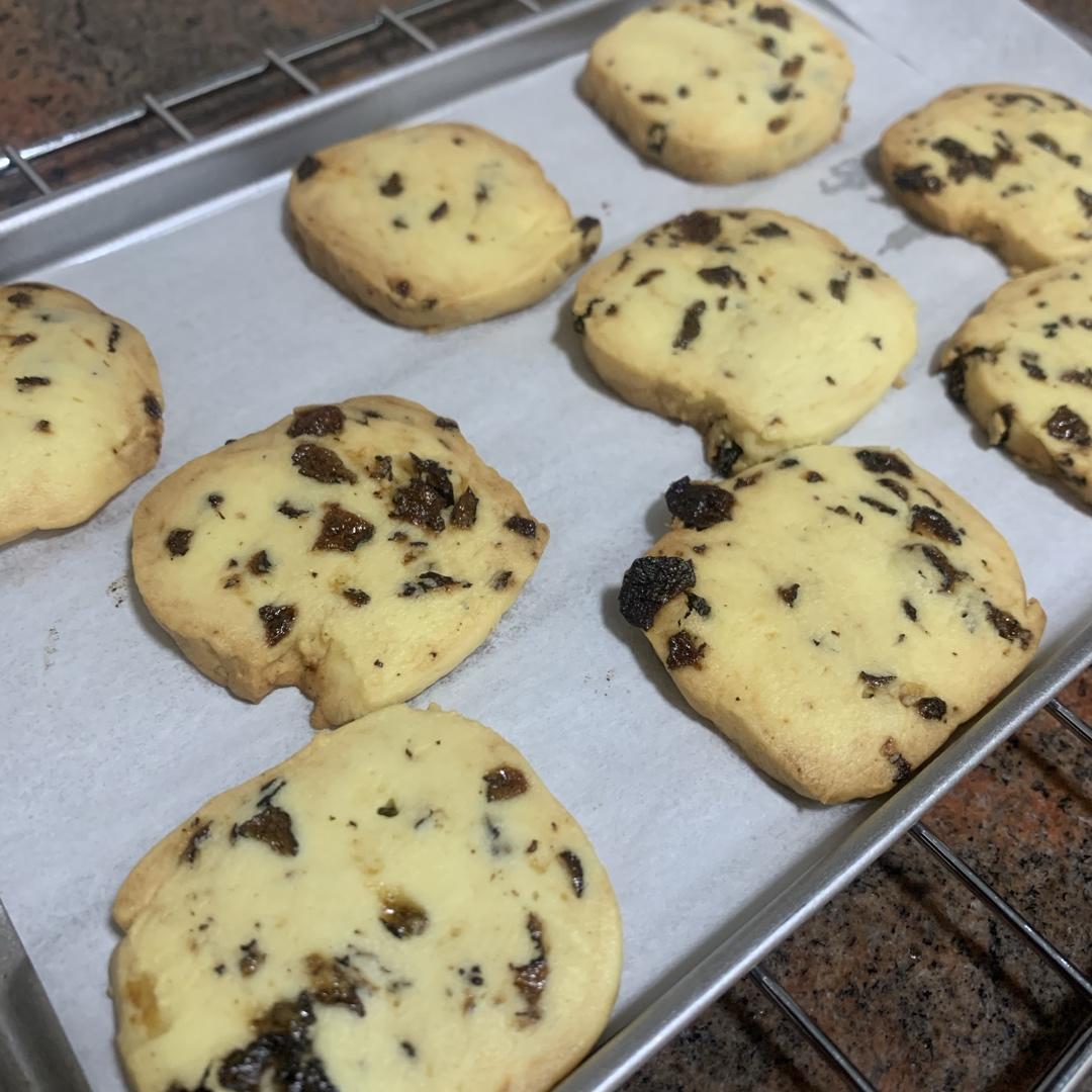低糖少油版蔓越莓饼干