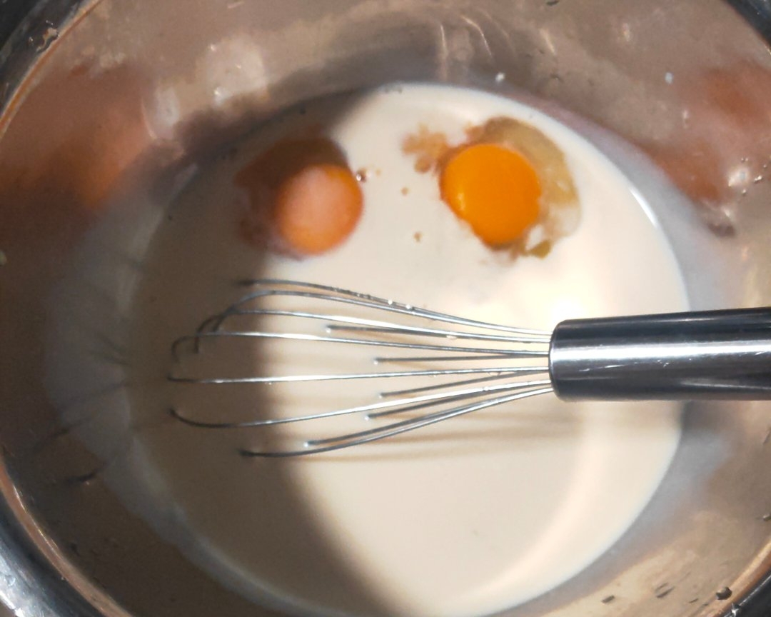 旺仔牛奶蛋挞液（全蛋）的做法 步骤2