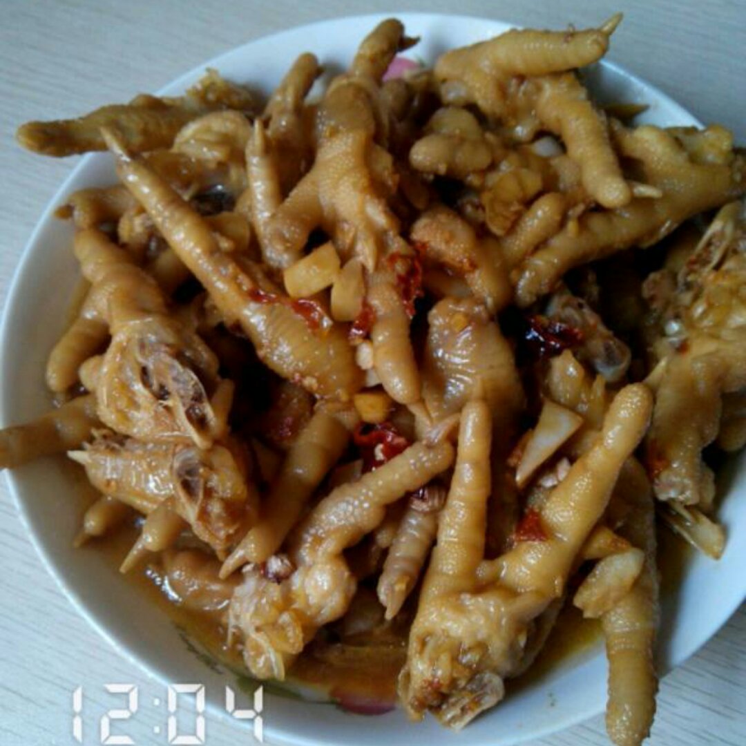 超快捷红烧鸡爪