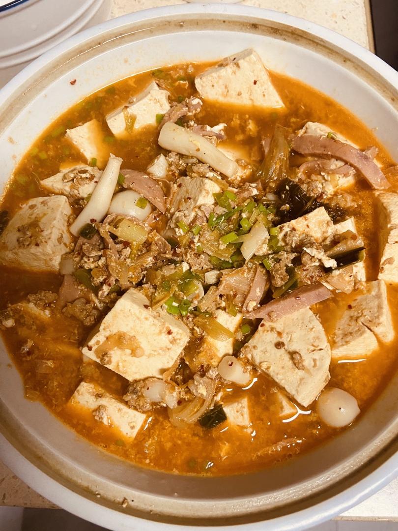 韩国大妈亲授— 韩式泡菜豆腐汤