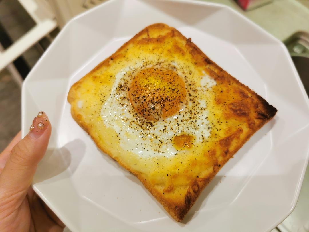 🍞🍳马苏里拉芝士蛋烤土司（完美周末早午餐2）