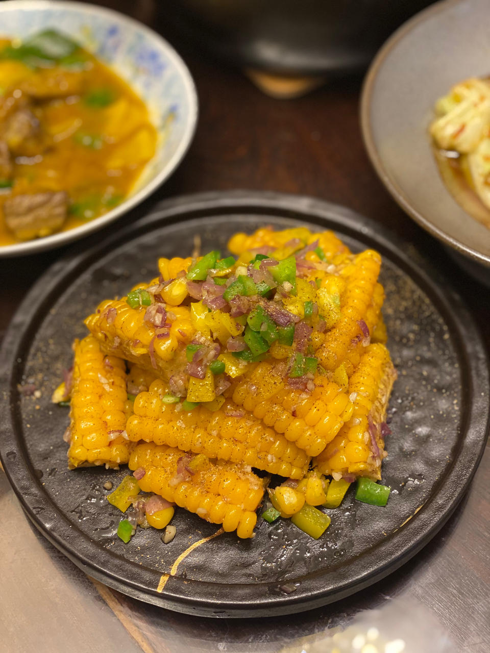 港式火锅店的椒盐玉米🌽