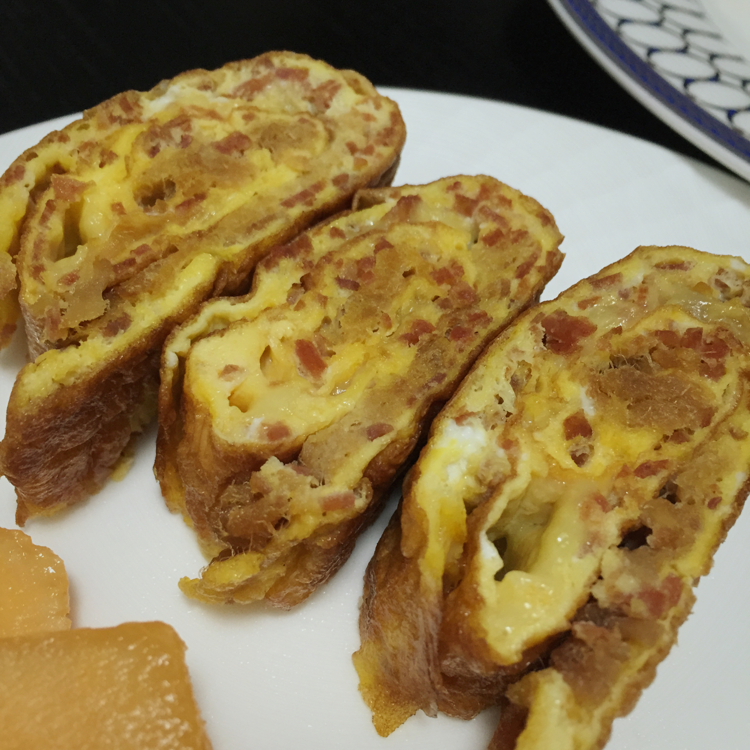 小可爱小清新滴----小鱼肉松鸡蛋卷