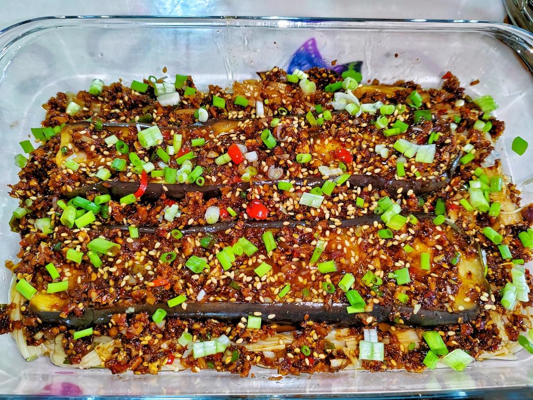 蒜蓉蒸茄子