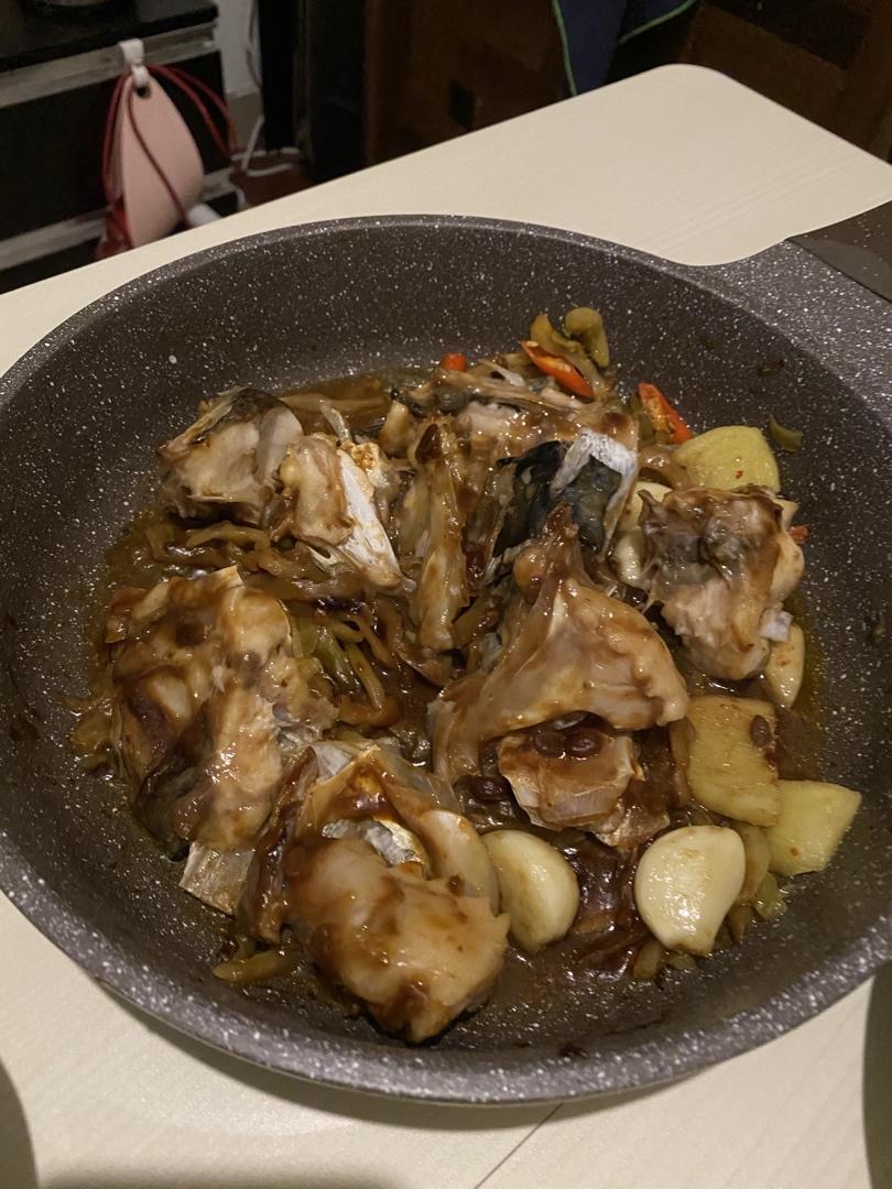 零失败生啫鱼头煲🍲  厨小白一次挑战成功