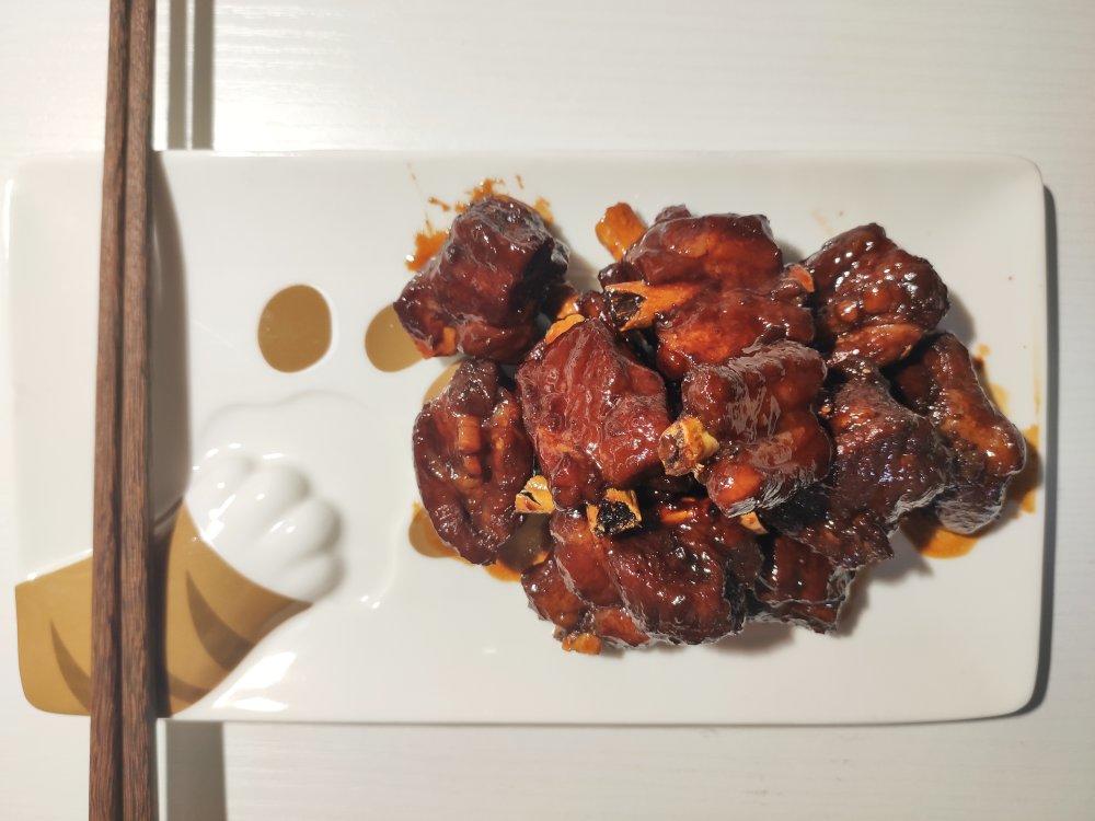 糖醋排骨/糖醋小排（不放油）（12345口诀做出正宗上海本帮）