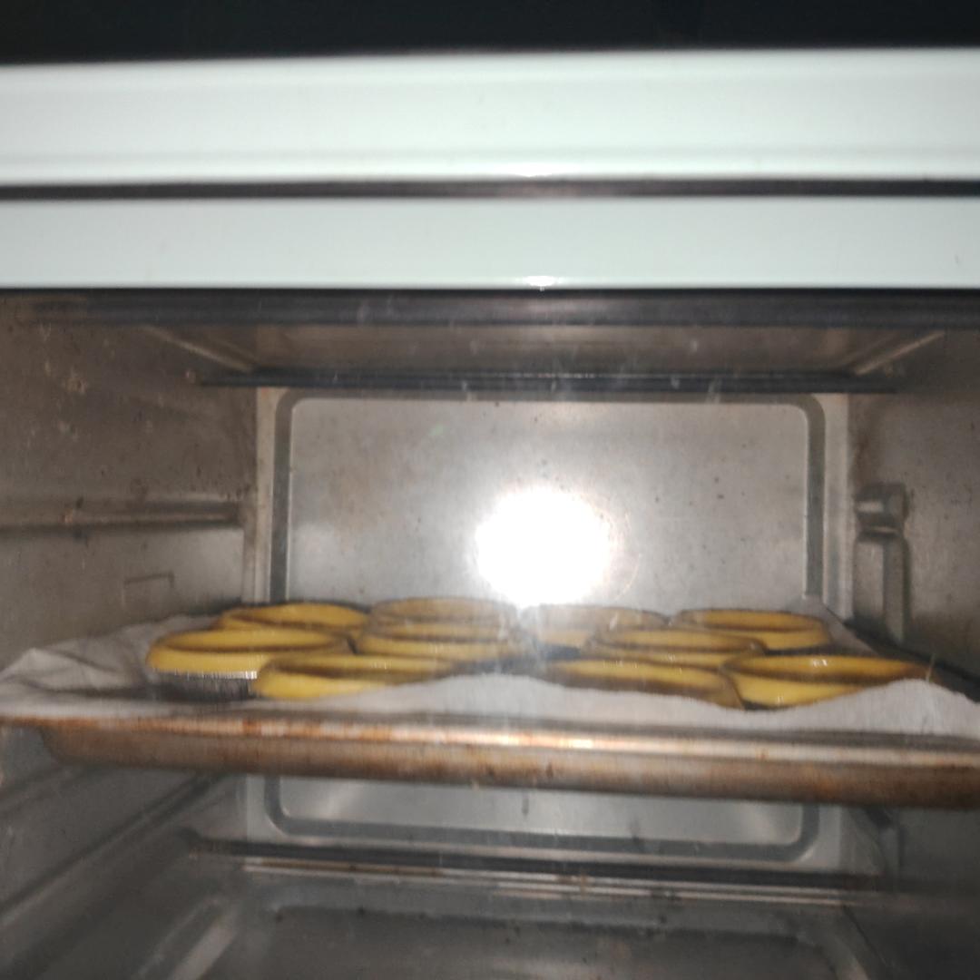 只用淡奶油和全蛋的蛋挞液