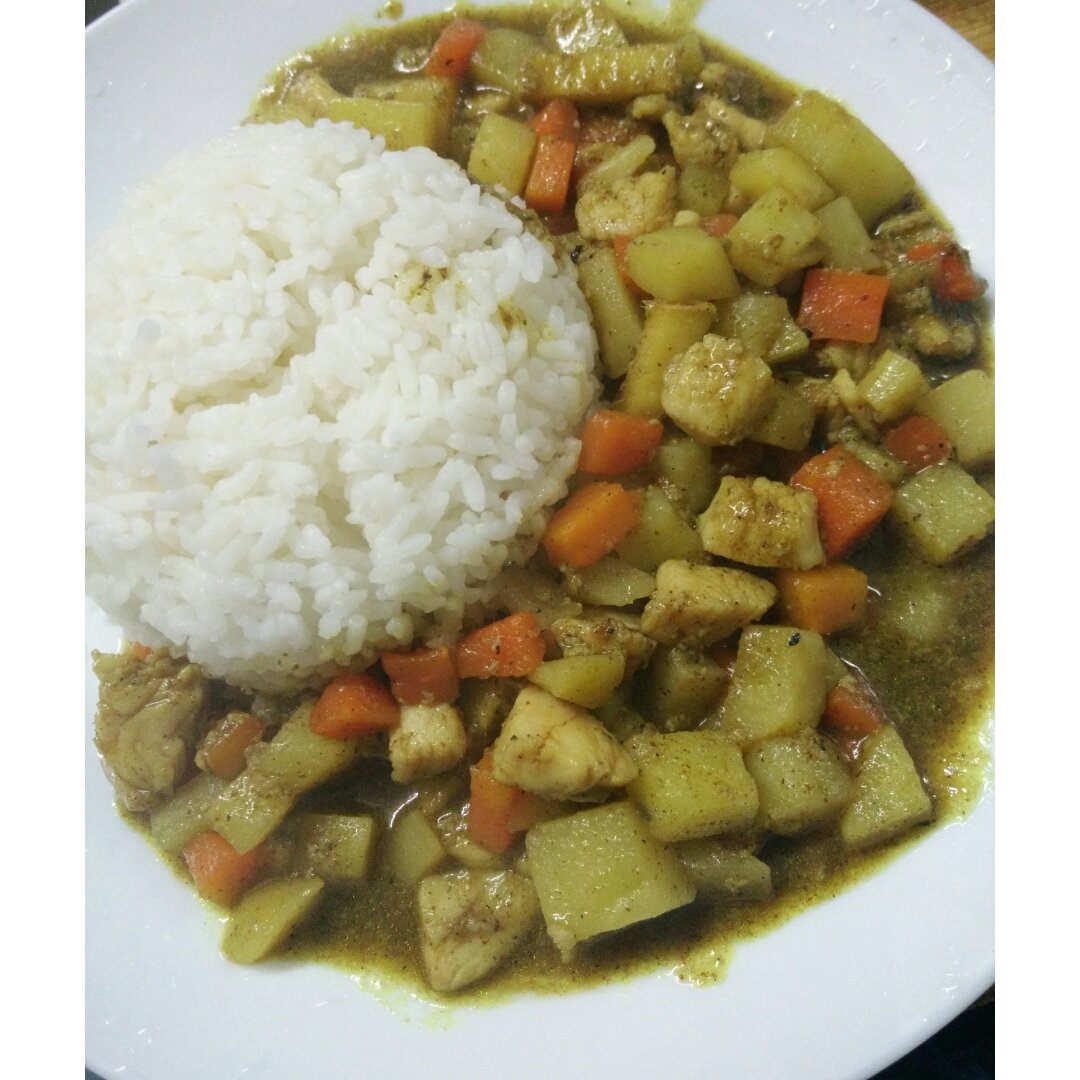 咖喱鸡饭