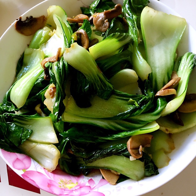 油菜蘑菇