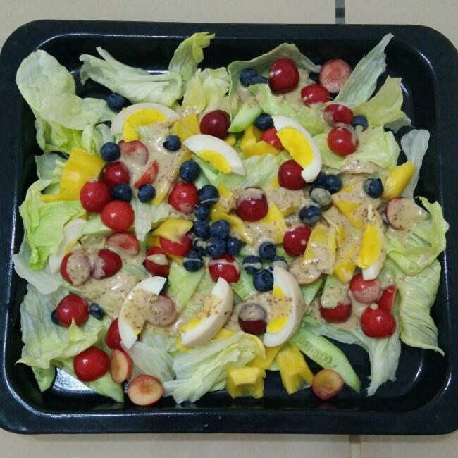 果蔬沙拉的做法