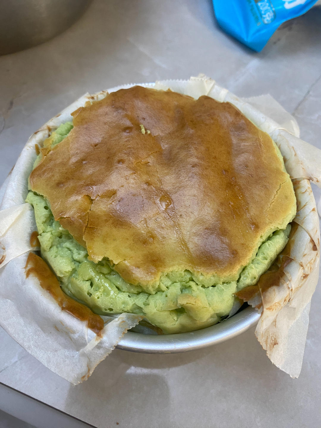 开心果巴斯克芝士蛋糕