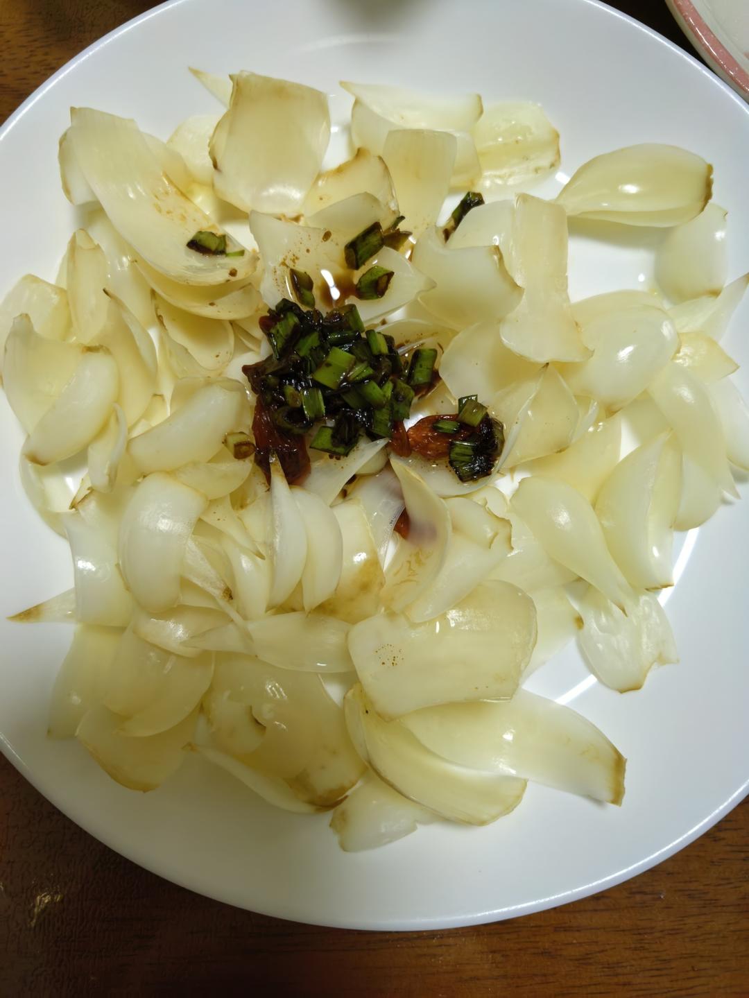 小美蒸百合，饭店吃到过的好好吃啊！