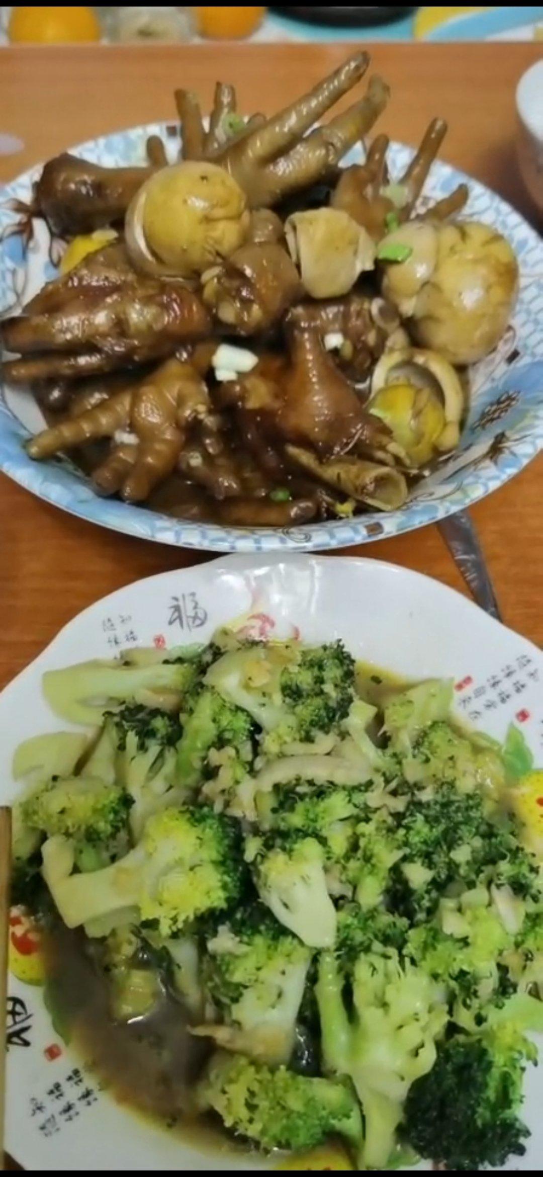 蚝油蒜蓉西兰花