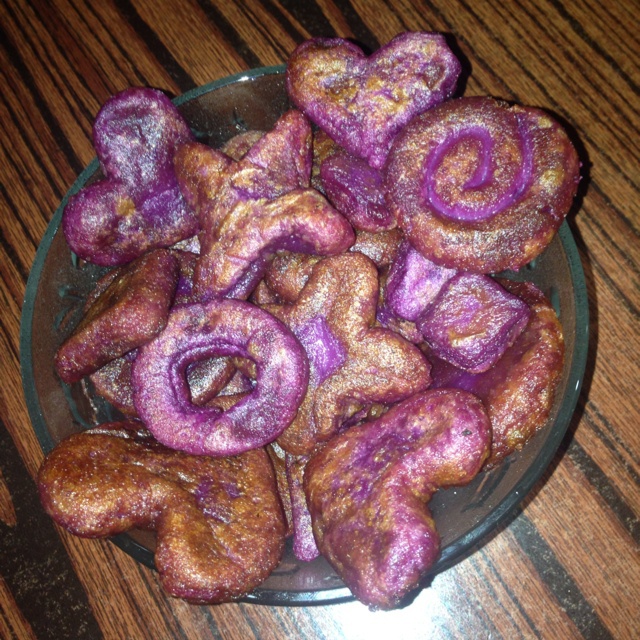 平底锅紫薯饼