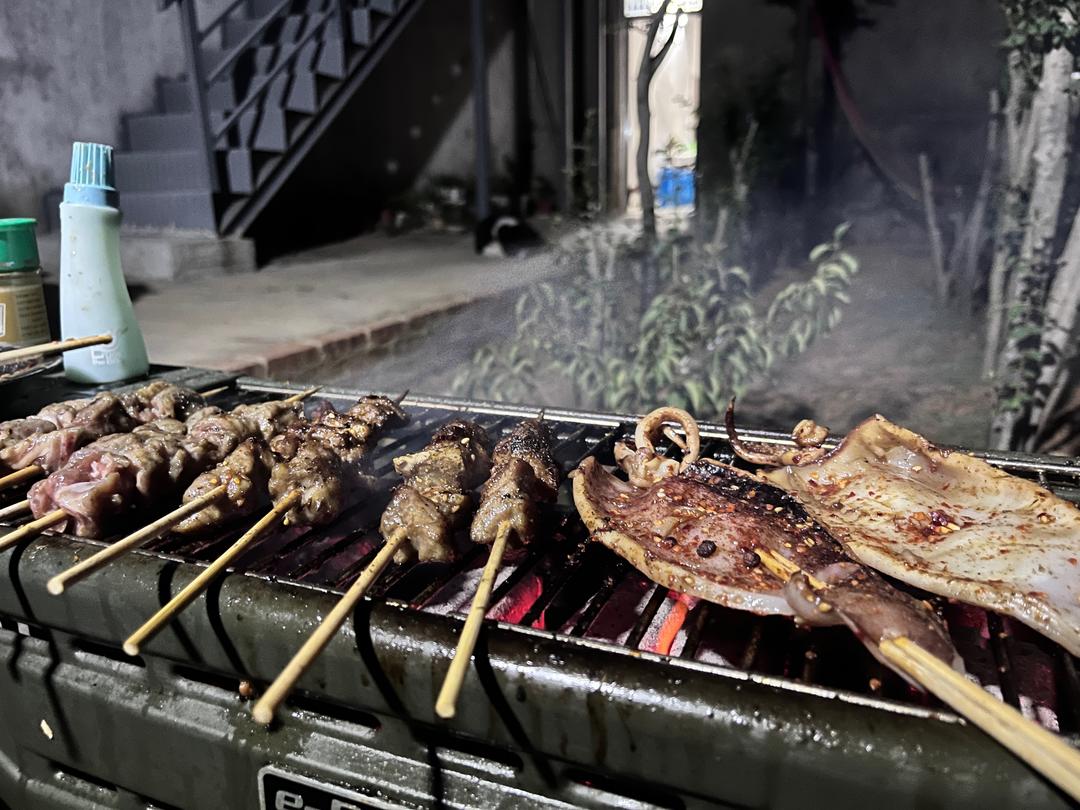 这里是超级好吃的烤鱿鱼呀的做法