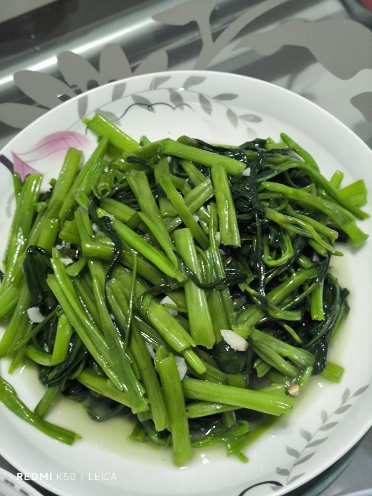 老妈牌炒空心菜