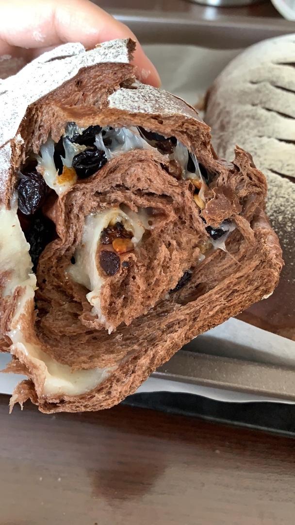 好吃到爆的可可麻薯软欧包