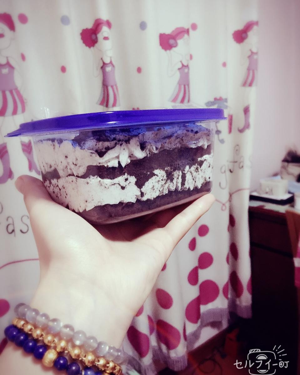 好吃到流泪的奥利奥咸奶油盒子蛋糕