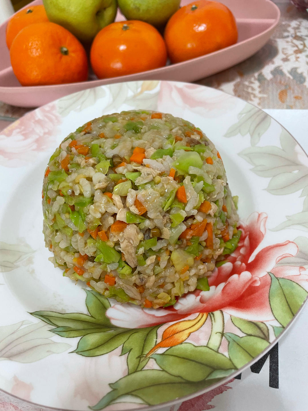 低卡金枪鱼圆白菜炒饭（减脂餐）