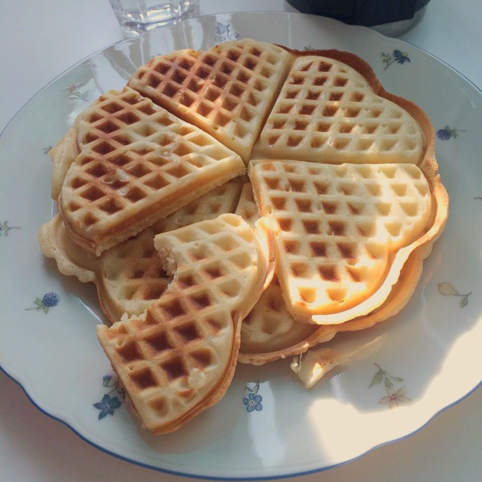 基础华夫饼 waffles
