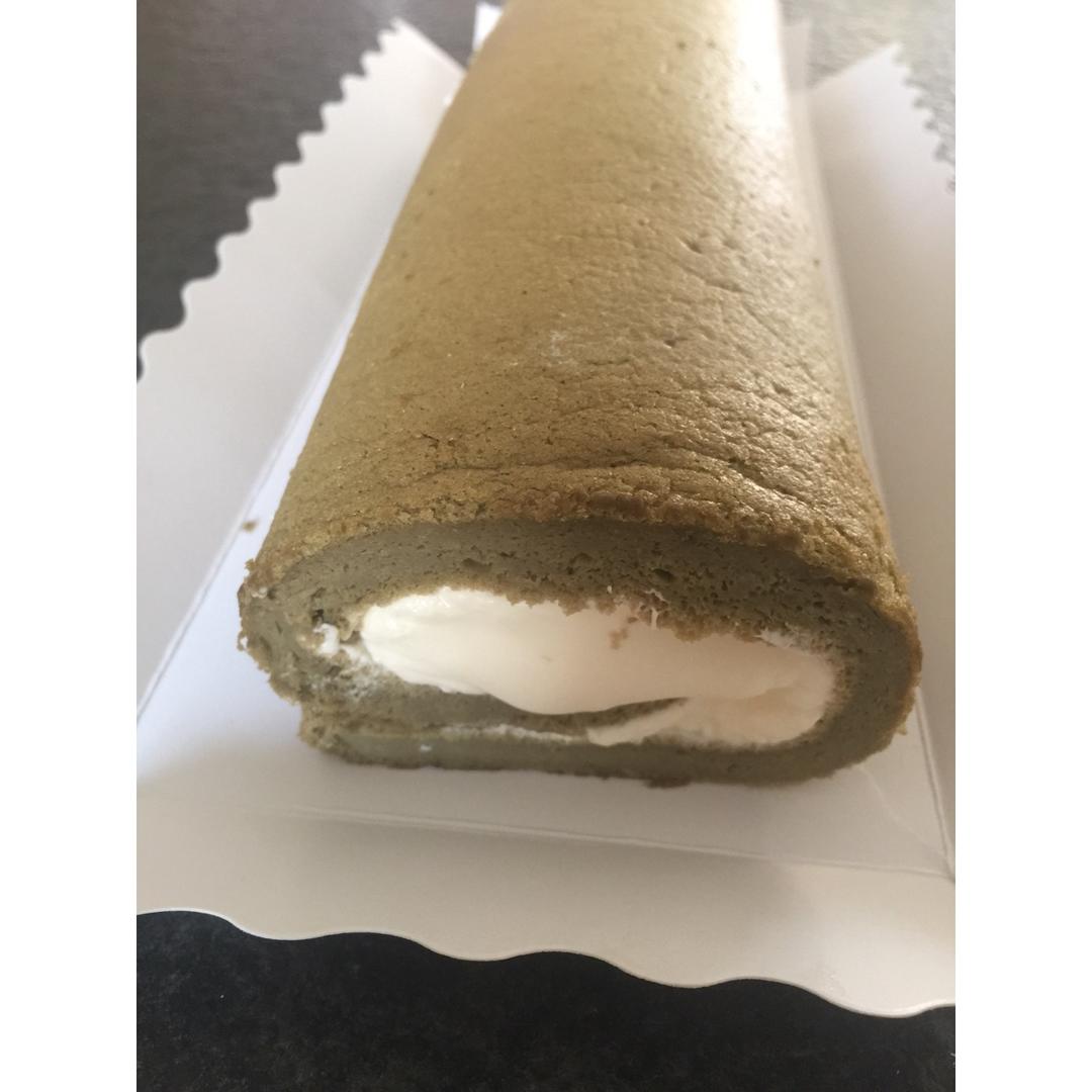 抹茶蜜豆蛋糕卷