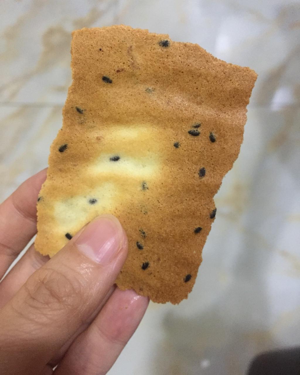 芝麻薄脆--消耗剩余蛋白啦