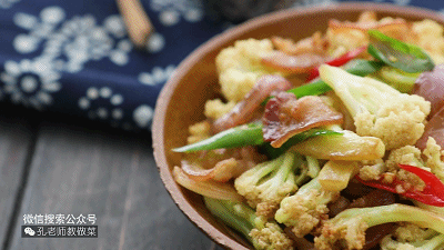 花菜最好吃的做法，非这道菜莫属啦！ ——干锅花菜的做法