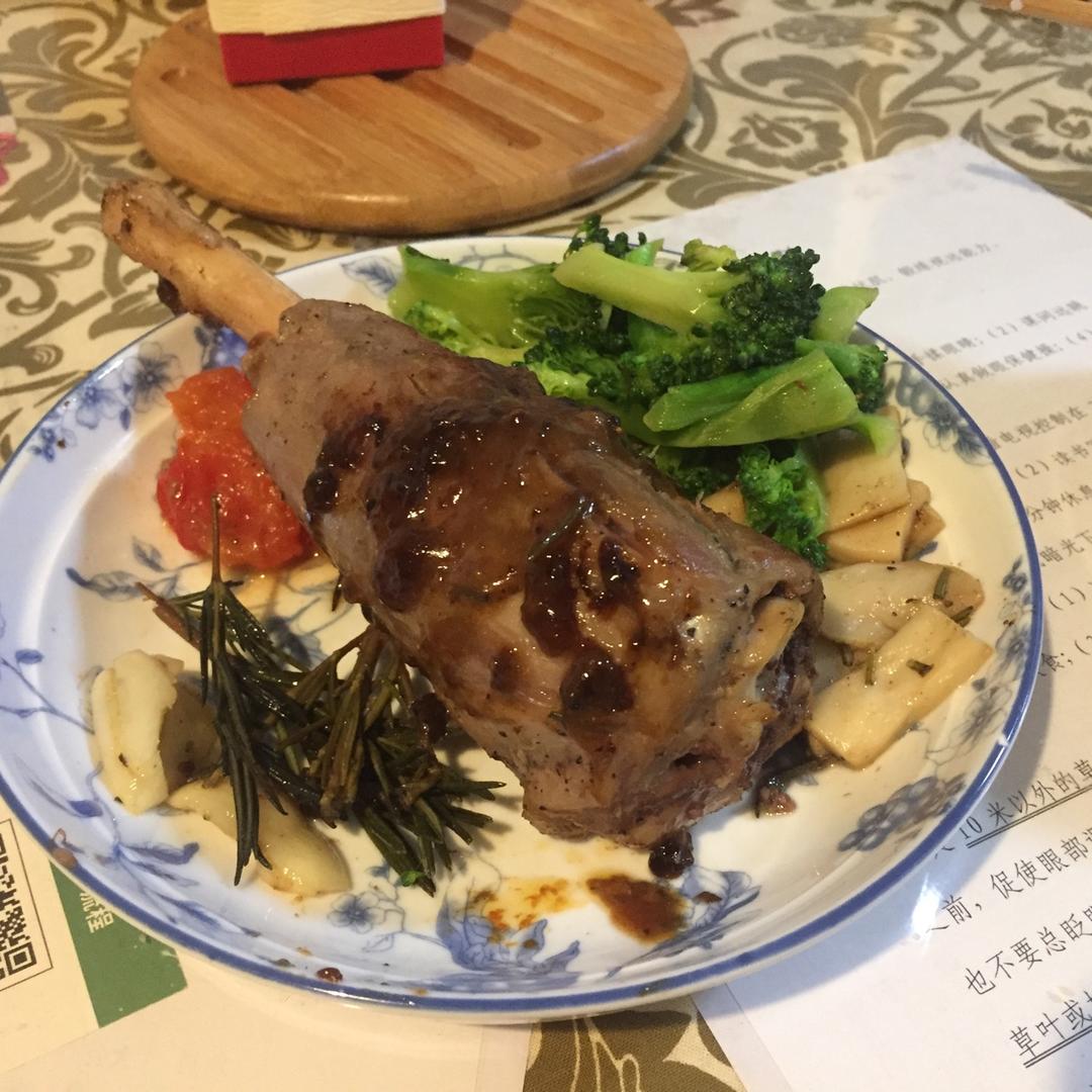 低温慢煮迷迭香羊膝【食材包操作说明】