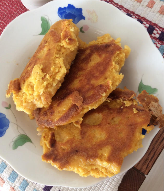 正宗东北玉米面大饼子