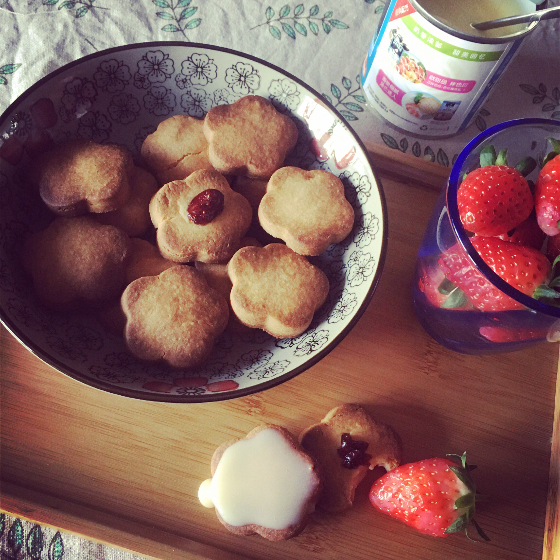 【炼乳脆饼•硬】非常简单的硬饼干