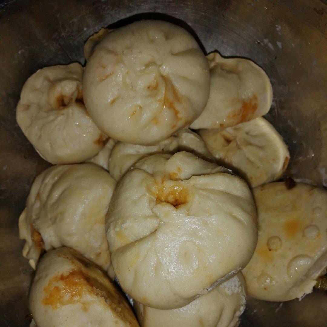 豇豆（长豆角）馅包子，水饺