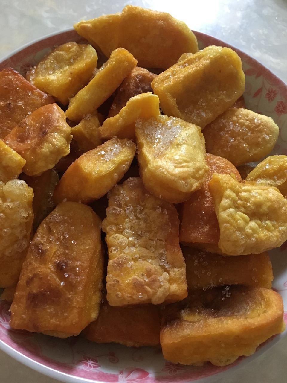 香煎黄元米果（甜）